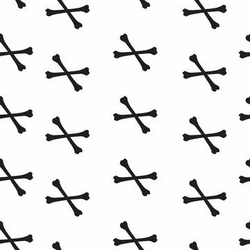 Bones pattern Stock Illustration