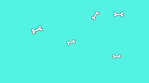 Bones Seamless 4K, 60fps Background. Stock Footage 102109304