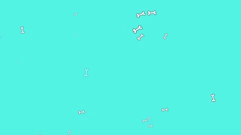 Bones Seamless 4K, 60fps Background. Stock Footage 102109399