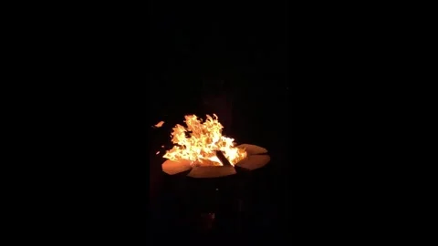 Bonfire 02 - Vertical Video stock 282852642