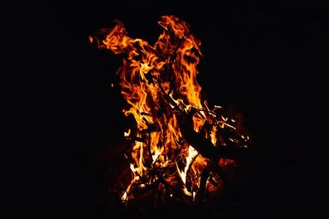 Bonfire-3 Stock Photos