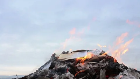 Bonfire of Burning Books Vidéo 72555359