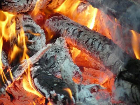 Bonfire, campfire 스톡 사진