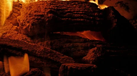 Bonfire close up 4k Stock Footage 49675777