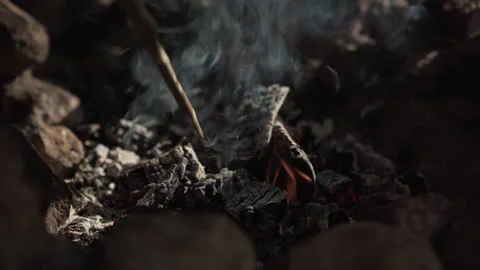 Bonfire / Coal Stock Footage 238078139