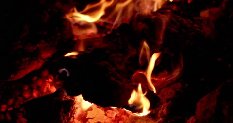 Bonfire fire Stock Footage 164484101