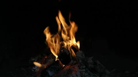 Bonfire Stock Footage 7741076