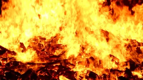 Bonfire Stock Footage 11240084
