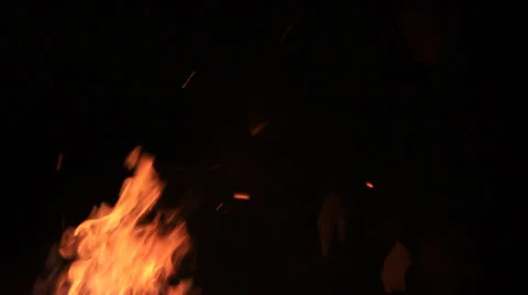 Bonfire Stock Footage 33300117