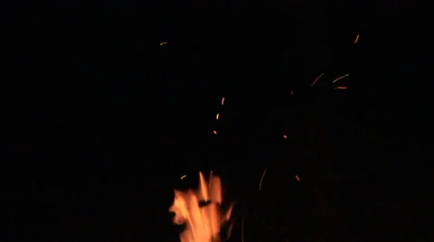 Bonfire Stock Footage 33300135