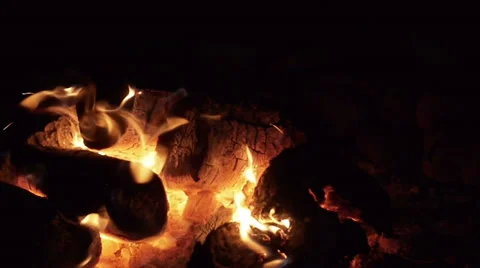 Bonfire Stock Footage 33375861