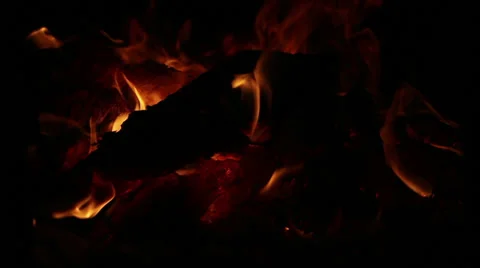 Bonfire Stock Footage 38030575