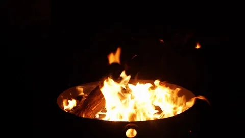 Bonfire Stock Footage 89658876