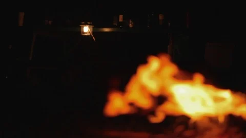 Bonfire Stock Footage 105230765