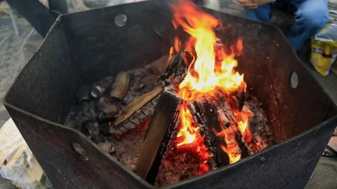 Bonfire Video stock 106349336