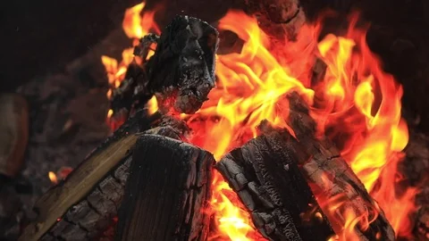 Bonfire Video stock 106350726