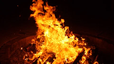 Bonfire Stock Footage 107754166