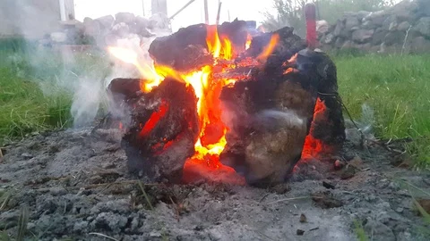 Bonfire Stock Footage 108741399