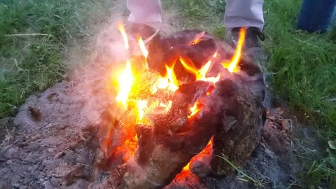 Bonfire Stock Footage 108741402