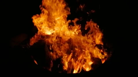 Bonfire Stock Footage 130321947