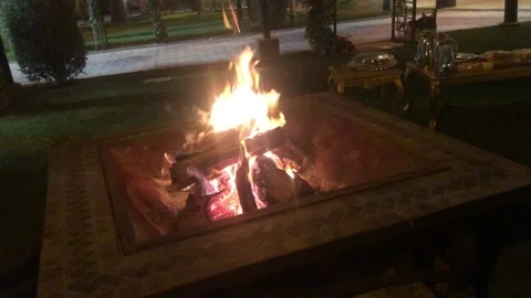 Bonfire Stock Footage 135350595