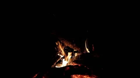 Bonfire Stock Footage 155453120
