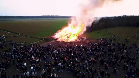 Bonfire Stock Footage 237894115