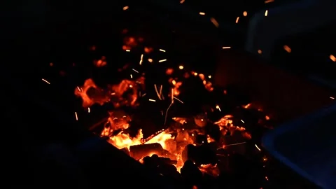 Bonfire Stock Footage 323009916
