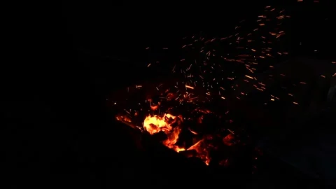 Bonfire Stock Footage 323011227