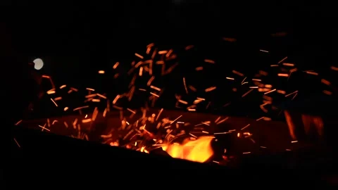 Bonfire Stock Footage 323011351