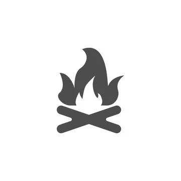 Bonfire icon. Elements of web icon. Premium quality graphic design icon. Signs イラスト素材