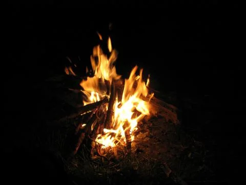 Bonfire 库存照片