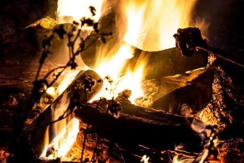 Bonfire Foto stock