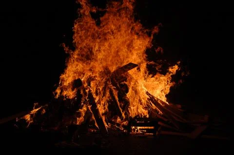Bonfire Foto stock