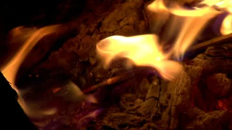 Bonfire4 HD Stock Footage 10565906
