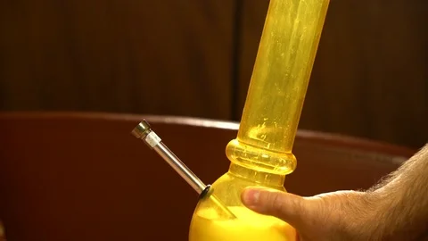 Bong and marijuana Stock Footage 70853464