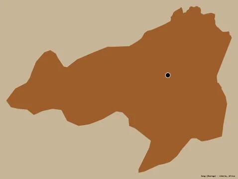 Bong, county of Liberia, on solid. Pattern Stock Illustration