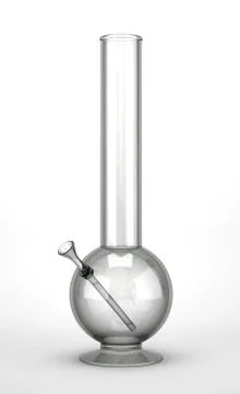 Bong isolated on white background Stock Illustration