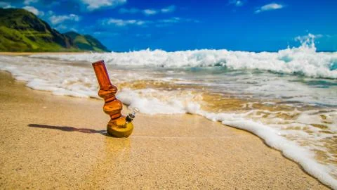 Bong sand waves Stock Photos