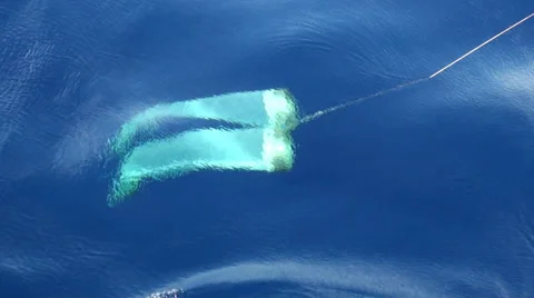 Bongo nets used to take samples of ocean microorganisms Stock Footage 36464679