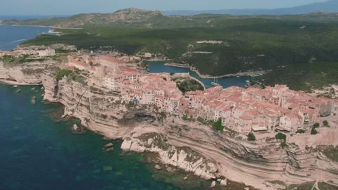 BONIFACIO AERIAL VIEW Stock-Footage 222608784