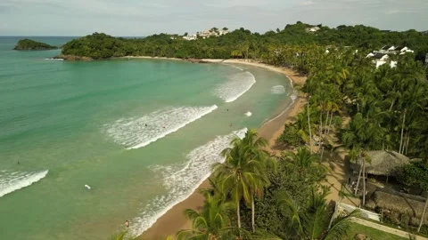 Bonita beach surf activity 05 스톡 동영상 328717841