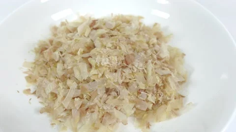 Bonito Flakes Stock Footage 147900042
