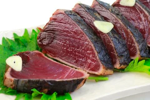 Bonito sashimi Stock Photos