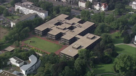 Bonn aerial Stock Footage 65381362