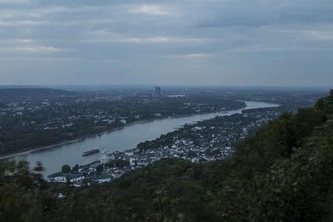 Bonn, Post Tower Video stock 102736480