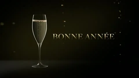 Bonne annee Vídeos de archivo 12487133