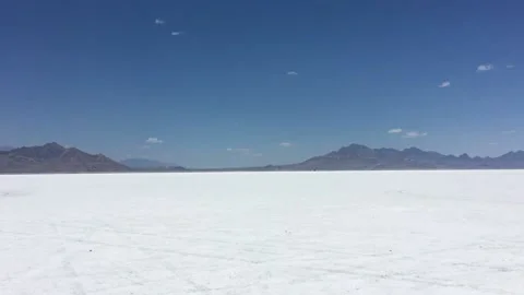 Bonneville panoramic Stock Footage 202184276