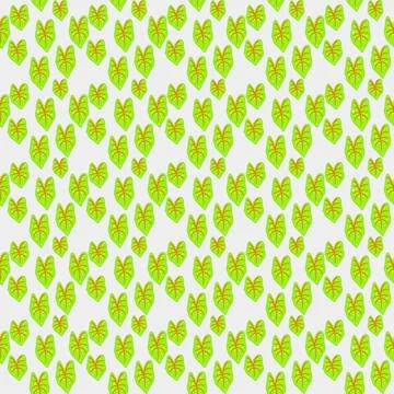 Bonsai tree seamless pattern Stock Illustration