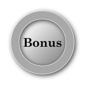 Bonus icon. Internet button on white background.. 스톡 일러스트